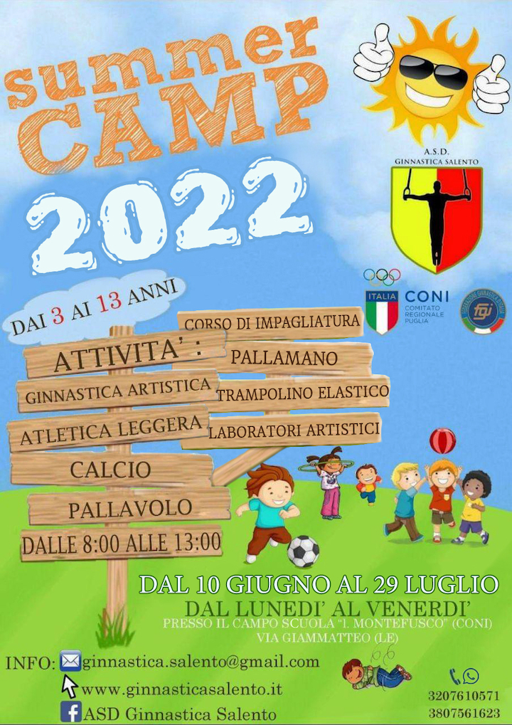 summer camp Lecce